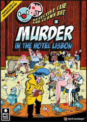 Nerd Monkeys Detective Case and Clown Bot in Murder in the Hotel Lisbon (PC) Jocuri PC