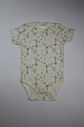 Soft Touch Боди с къс ръкав Стрели, 3-6м