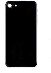 tel-szalk-013518 Apple iPhone 7 fekete akkufedél, hátlap, hátlapi kamera lencsével (tel-szalk-013518)