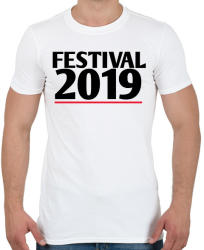 printfashion 2019 fesztivál - Férfi póló - Fehér (1608548)