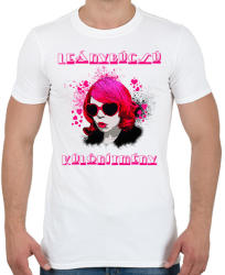 printfashion léánybúcsú - Férfi póló - Fehér (1620185)