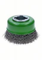 Bosch X-LOCK Clean for Inox Hullámosított fazékkefe 75 mm, 0, 3 mm (2608620728) (2608620728)