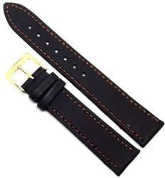 HCraft Curea Ceas „Brown Heritage 2A1 - Piele Naturală Maro cu Cusătură Asortată (12mm - 22mm) (2A1M)