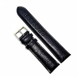 HCraft Curea de ceas din piele naturala Neagra - 20mm - 09D1 N (09D1 N)