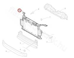 FIAT eredeti Homlokfal FIAT PUNTO MY12 (50528526)