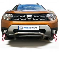 ALM Ornamente cromate din inox calitate premium pentru proiectoare Dacia Duster 2 2018-2023 (ALM-5500)