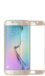 Samsung Folie protectie Tempered Glass 3D telefon Samsung Galaxy S6 Edge Plus Gold