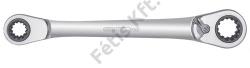 GEDORE racsnis csillagkulcs R/L készlet 10-19 mm 4 részes R07501019 (R07501019)
