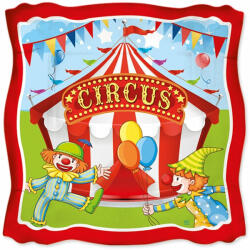 Big Party Farfurii 24 Cm Circus Party 8 Buc/set Big Party (bp61927)