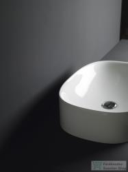 Axa Wild 45x45 pultra ültethető mosdó, fényes fehér 3008001 (3008001)