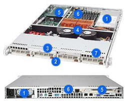 Supermicro CSE-813T-500