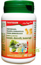 FAVISAN Cretisoara, traista ciobanului, coada soricelului 40 comprimate