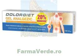 Zdrovit Dolorgiet gel analgezic dureri musculare si articulare 50 ml Zdrovit
