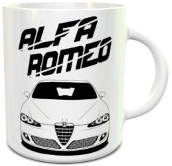 Autós bögre - Alfa Romeo feliratos bögre