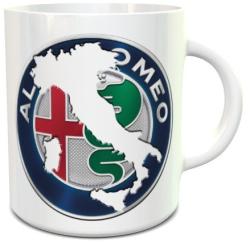 Autós bögre - Alfa Romeo logó bögre