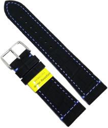 Morellato Curea de ceas rezistenta la apa Negru cu Albastru Morellato - 22mm / 24mm - A01X4910B44868CR (A01X4910B44868CR)