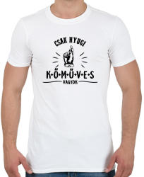 printfashion kőműves vagyok - Férfi póló - Fehér (1632982)