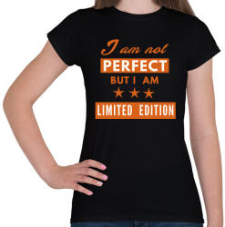 printfashion IMA NOT PERFECT - Női póló - Fekete (1644489)