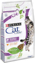 Cat Chow Hairball Control Pulykában gazdag száraz macskaeledel 1, 5kg macskaeledel