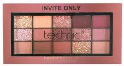 Technic Paleta Profesionala de Farduri Technic 15 Pressed Pigment Palette, Invite Only, 15 Culori, 21.9 g