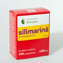 Remedia Silimarina 150 mg 100 comprimate