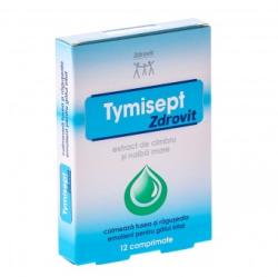 Zdrovit Tymisept 12 comprimate