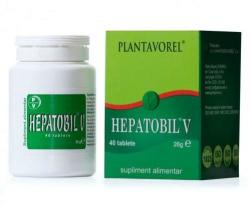 PLANTAVOREL Hepatobil V 40 comprimate
