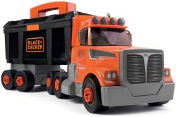 Smoby Camion cu valiză de lucru Black&Decker Truck Smoby și 60 accesorii cu unelte (SM360175)
