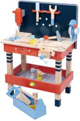 Tender Leaf Atelier de lucru din lemn TenderLeaf Tool Bench Tender Leaf Toys cu unelte, cu 18 accesorii (TL8561) Set bricolaj copii