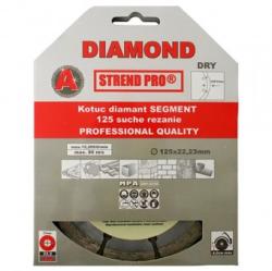 Strend Pro Disc diamantat pentru gresie Strend Pro Segment, 125 mm, taiere uscata, profesional