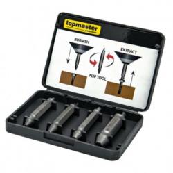 topmaster Set 4 extractoare suruburi Topmaster 339701