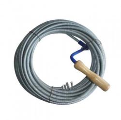 Strend Pro Cablu (sarpe) spirala pentru desfundat tevi de scurgere, Strend Pro KPZ, lungime 10 m, cap 2.25 cm, cablu 10mm