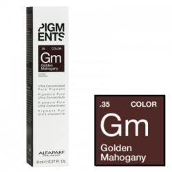 ALFAPARF Milano Pigments Golden Mahagóni 35 ultrakoncentrált tiszta pigment 8 ml