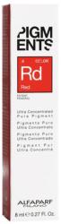 ALFAPARF Milano Pigments Red. 6 ultrakoncentrált tiszta pigment 8 ml