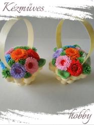 kezmuves-hobby. hu Nyári kavalkád - Quilling Cserepes kisvirágok