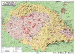 Stiefel Magyar néprajzi térképe, falitérkép (43177T-XL)
