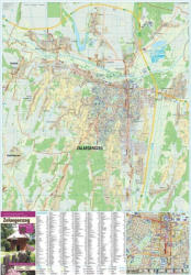 Stiefel Zalaegerszeg térképe, falitérkép (117023T-XL)