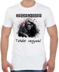 printfashion gondolkodom - Férfi póló - Fehér (1677586)