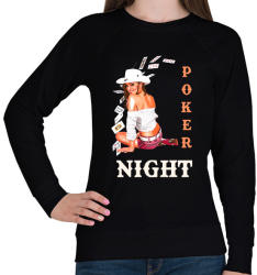printfashion POKER NIGHT - Női pulóver - Fekete (1656259)