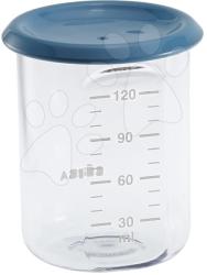 Beaba Recipient pentru mâncare Beaba Baby Portion Porție pentru bebeluși 120 ml Tritan albastru, de la 0 luni (BE912535)