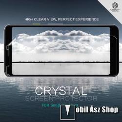 Nillkin Google Pixel 3a XL, Nillkin fólia, Crystal Clear, sík részre