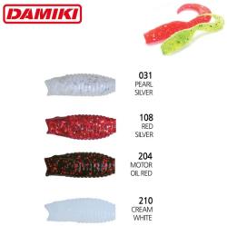 Damiki Grub DAMIKI WOW Grub 5.1cm 204 Motor Oil Red 16buc/plic (DMK-WOWG2-204)
