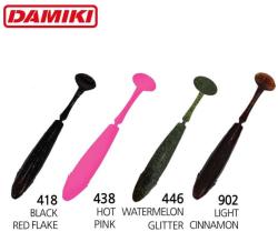 Damiki Shad DAMIKI Edge 10.2cm 418 (Black Red Flake) 8buc/plic (DMK-EDGESH4-418)