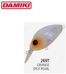 Damiki Vobler DAMIKI DC-100 5.5cm 13gr Floating - 269T (Orange Spot Pearl) (DMK-DC100-269T)