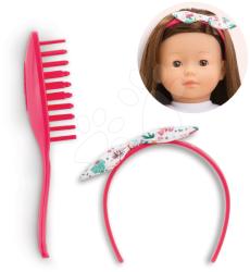 Corolle Piaptăn Hair Brush Set Tropicorolle Ma Corolle pentru păpușa de jucărie de 36 cm de la 4 ani (CO211130)