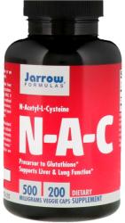 Jarrow Formulas N-A-C n acetyl cysteine 500mg 200 kapszula