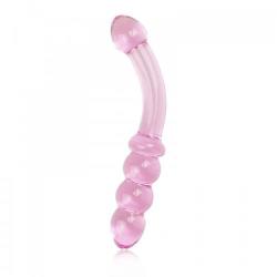Lovetoy СТЪКЛЕНО ДИЛДО romance pink