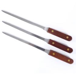 Bluering Levélbontó 22cm, fém kés, fa nyelű Bluering® - tonerpiac