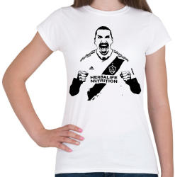 printfashion Zlatan - Női póló - Fehér (1689930)