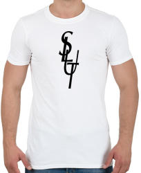 printfashion SLUT - Férfi póló - Fehér (1696875)